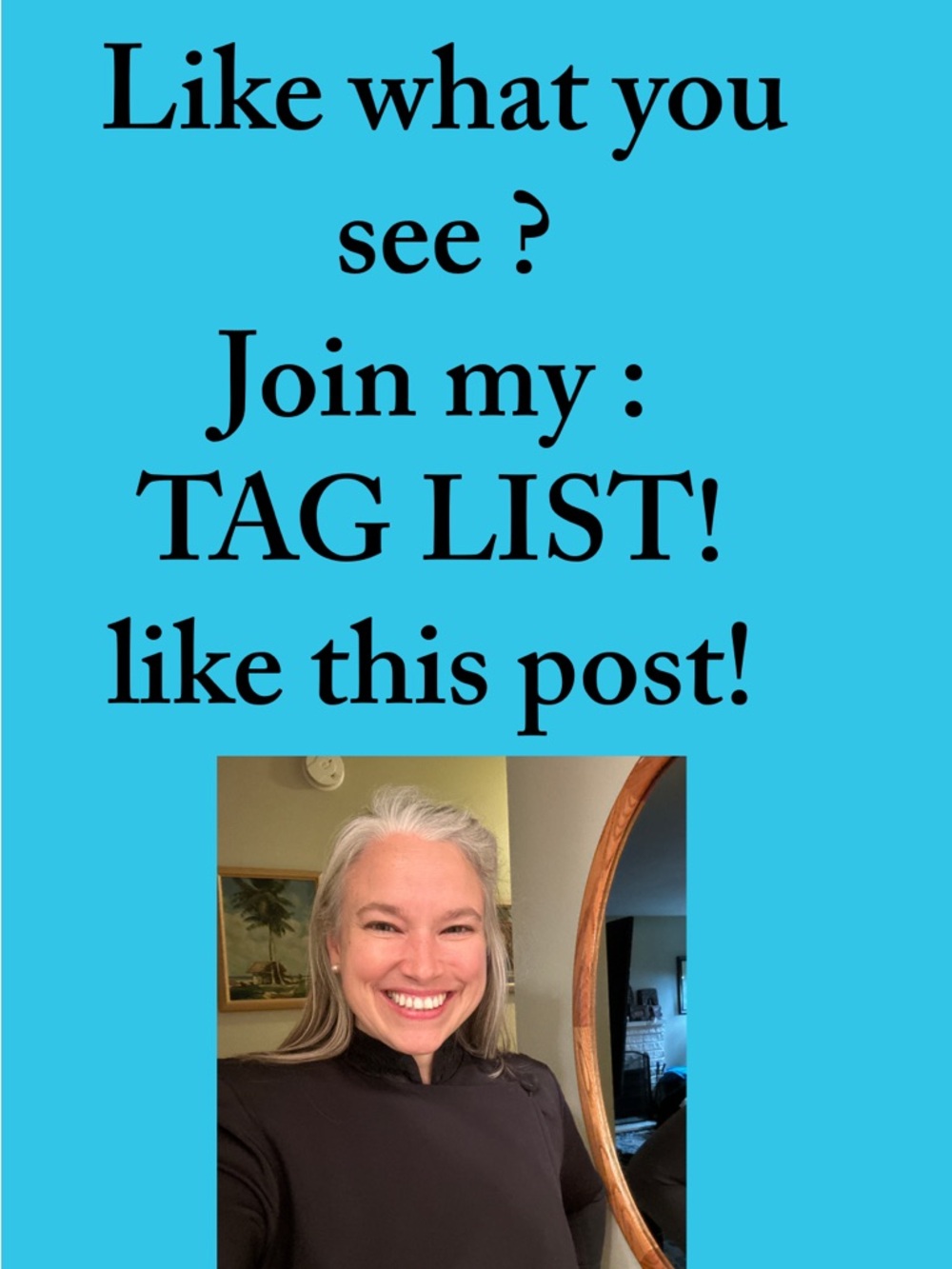 Join my TAG LIST to be notified when I go live!